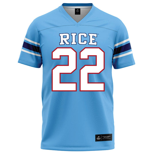 Rice - NCAA Football : Ryan Guillo - Light Blue Jersey