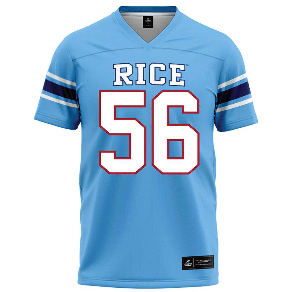 Rice - NCAA Football : Nate Bledsoe - Light Blue Jersey