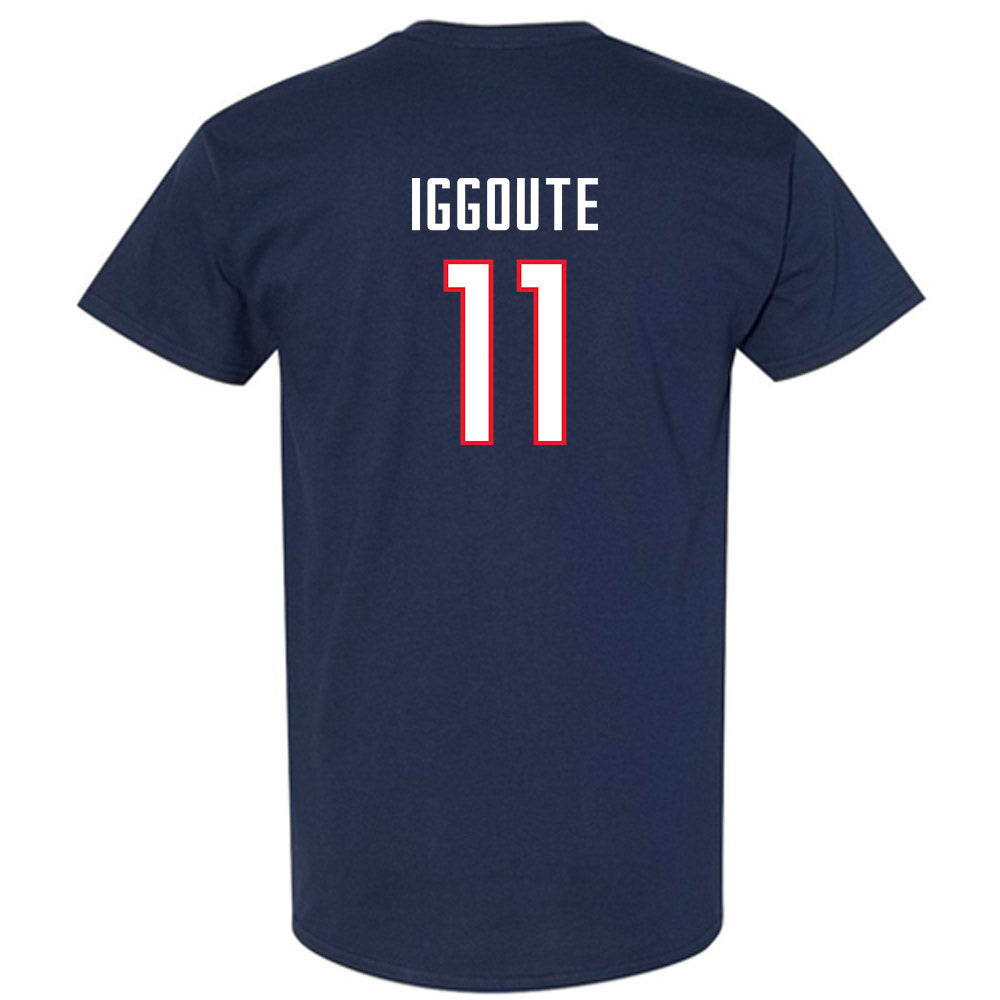 UConn - NCAA Men's Soccer : Adil Iggoute - T-Shirt Replica Shersey