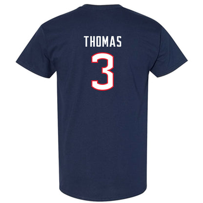 UConn - NCAA Men's Soccer : Mikah Thomas - T-Shirt Replica Shersey