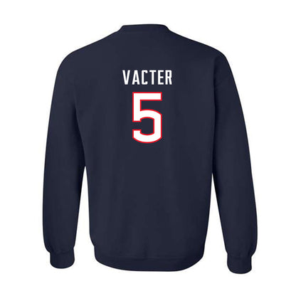 UConn - NCAA Men's Soccer : Guillaume Vacter - Crewneck Sweatshirt Replica Shersey