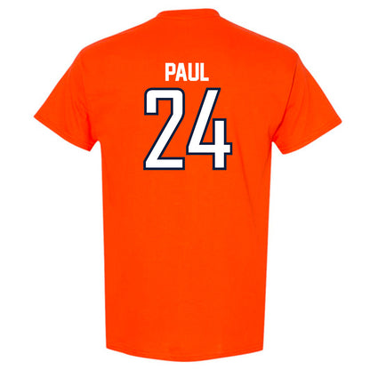 UTEP - NCAA Women's Soccer : Tori Paul - Orange Replica Shersey Short Sleeve T-Shirt