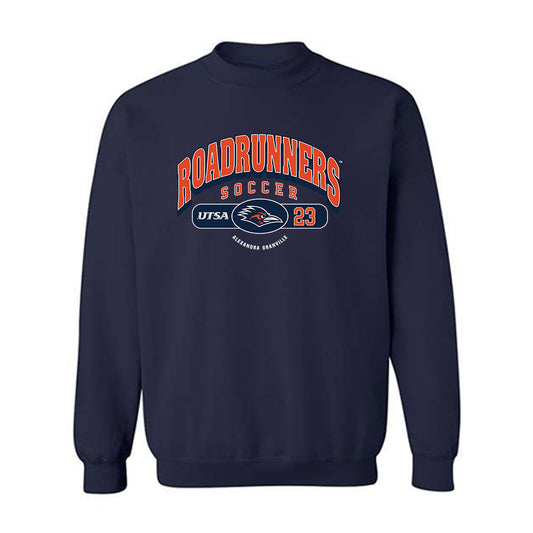 UTSA - NCAA Women's Soccer : Alexandra Granville - Navy Classic Sweatshirt