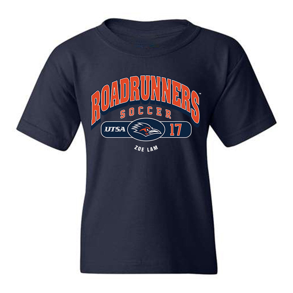 UTSA - NCAA Women's Soccer : Zoe Lam - Navy Classic Youth T-Shirt