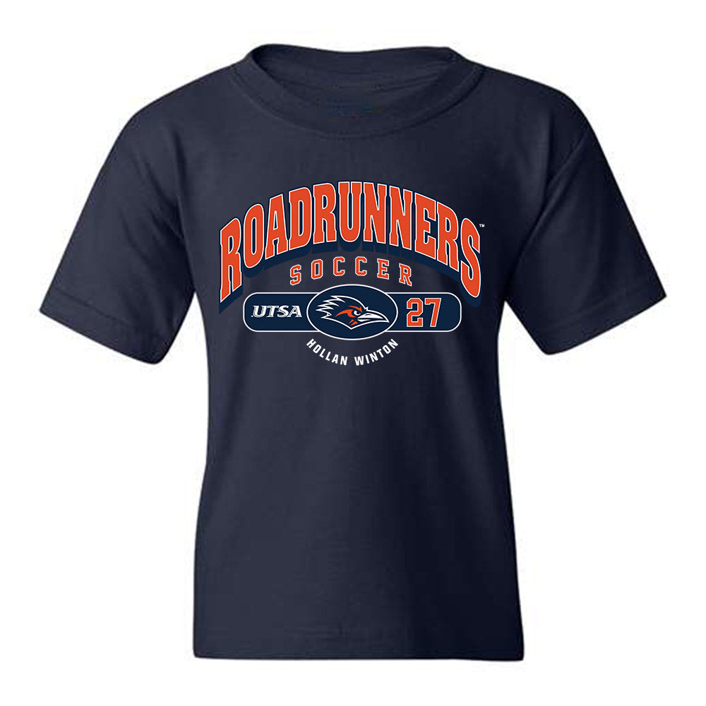 UTSA - NCAA Women's Soccer : Hollan Winton - Navy Classic Youth T-Shirt