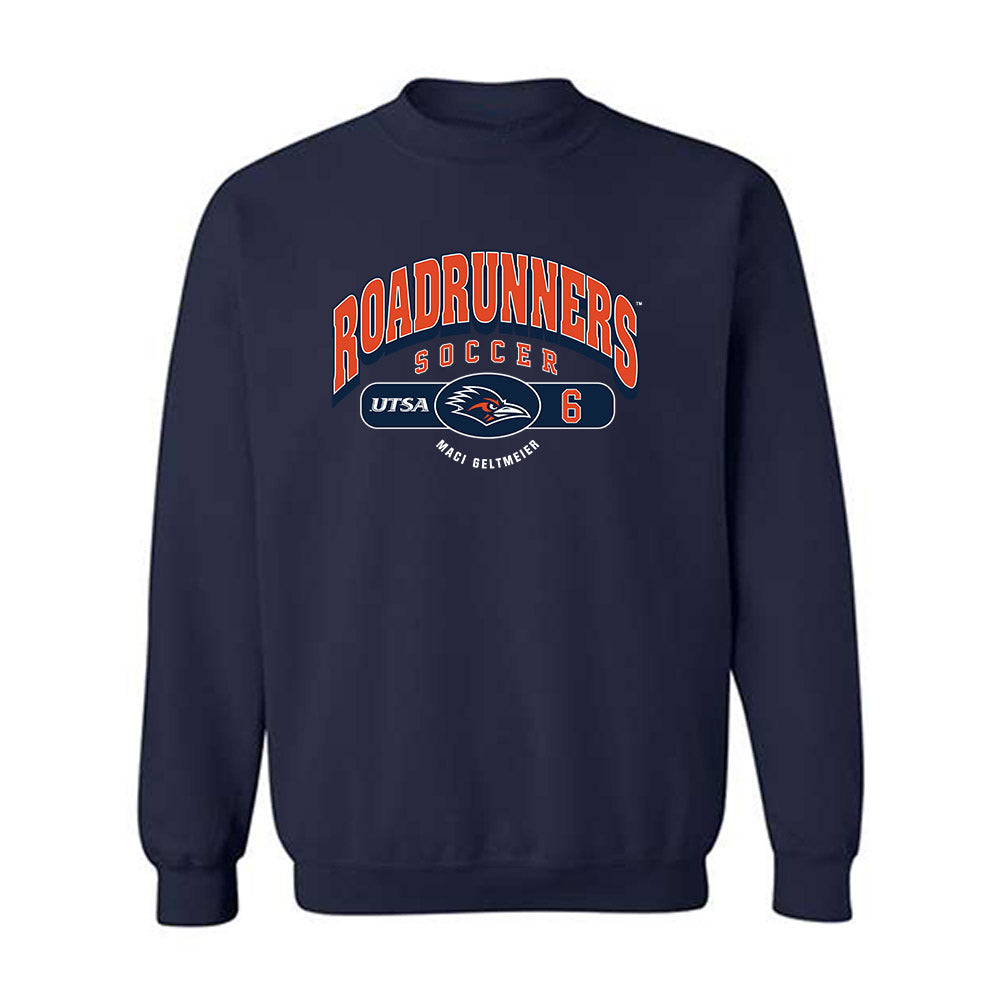 UTSA - NCAA Women's Soccer : Maci Geltmeier - Navy Classic Sweatshirt