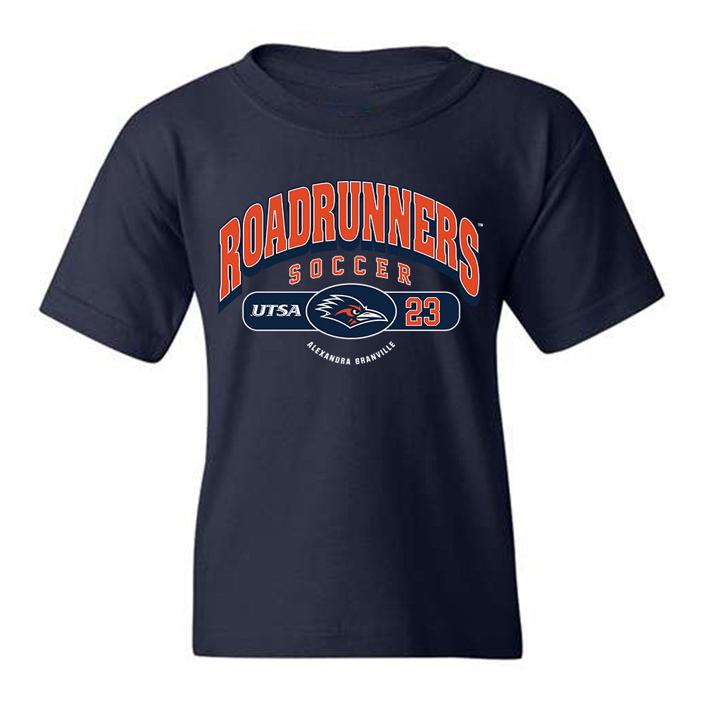 UTSA - NCAA Women's Soccer : Alexandra Granville - Navy Classic Youth T-Shirt