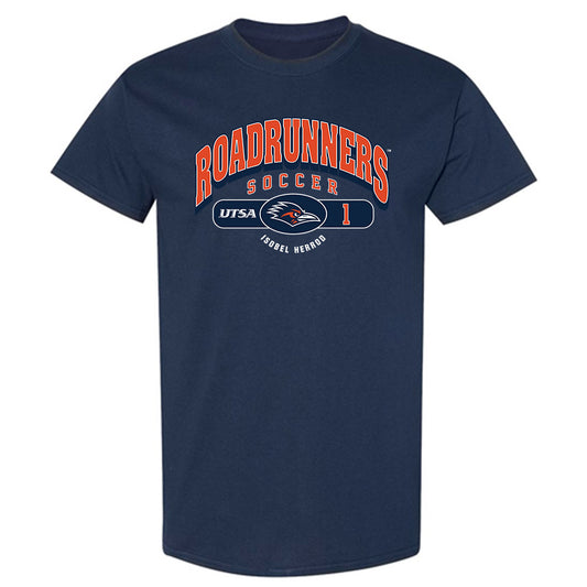 UTSA - NCAA Women's Soccer : Isobel Herrod - Navy Classic Short Sleeve T-Shirt