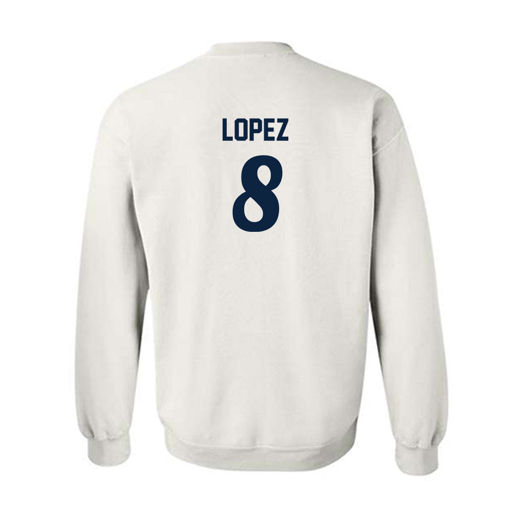 UTSA - NCAA Women's Soccer : Haley Lopez - White Replica Shersey Sweatshirt