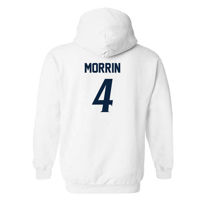 UTSA - NCAA Women's Soccer : Sophie Morrin - White Replica Shersey Hooded Sweatshirt