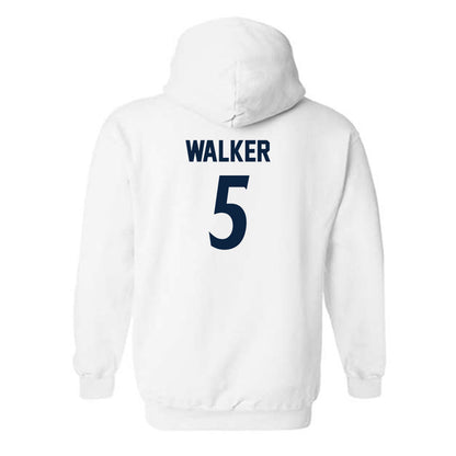 UTSA - NCAA Women's Soccer : Jordan Walker - White Replica Shersey Hooded Sweatshirt