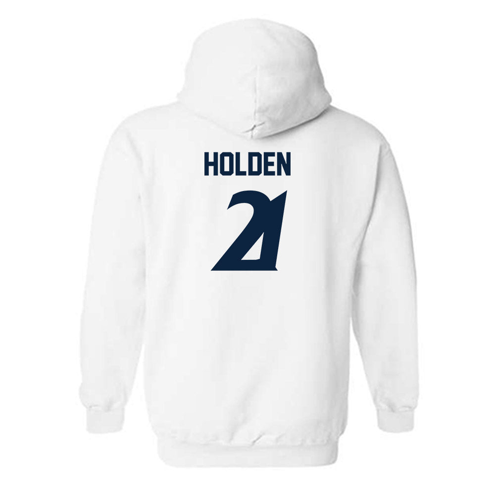 UTSA - NCAA Women's Soccer : Brittany Holden - White Replica Shersey Hooded Sweatshirt