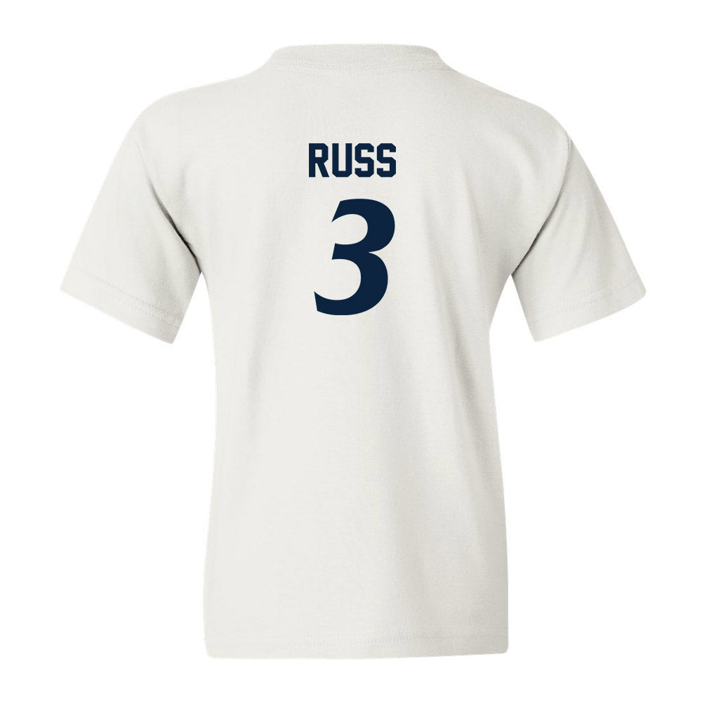 UTSA - NCAA Women's Soccer : Sarina Russ - White Replica Shersey Youth T-Shirt