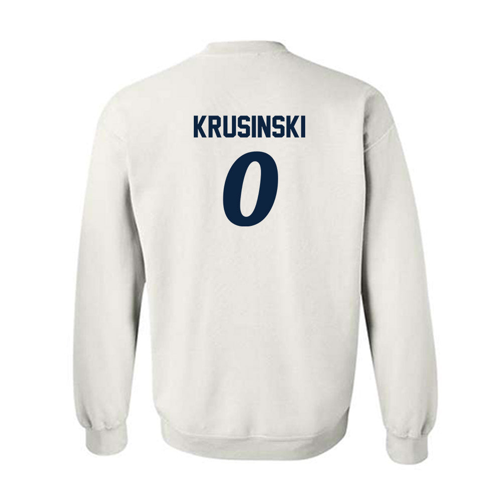 UTSA - NCAA Women's Soccer : Mia Krusinski - White Replica Shersey Sweatshirt