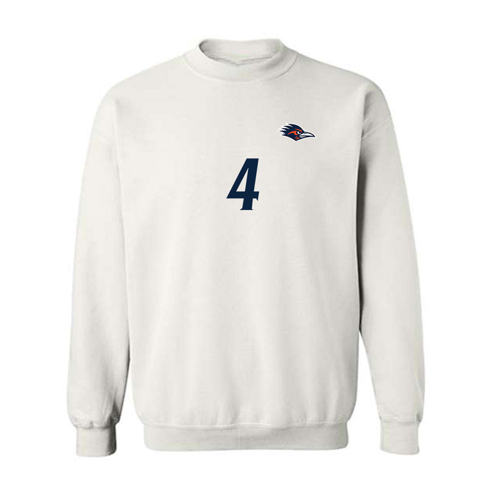 UTSA - NCAA Women's Soccer : Sophie Morrin - White Replica Shersey Sweatshirt