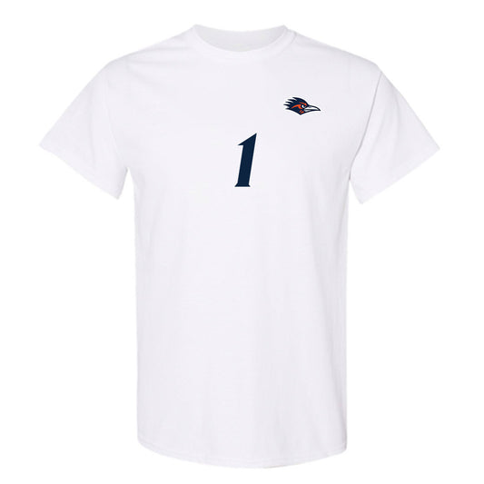 UTSA - NCAA Women's Soccer : Isobel Herrod - White Replica Shersey Short Sleeve T-Shirt