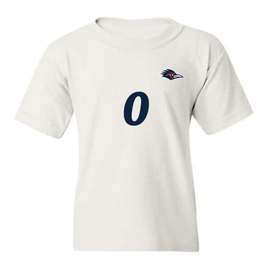 UTSA - NCAA Women's Soccer : Mia Krusinski - White Replica Shersey Youth T-Shirt