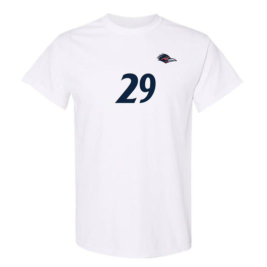 UTSA - NCAA Women's Soccer : Olivia Alvarez - White Replica Shersey Short Sleeve T-Shirt