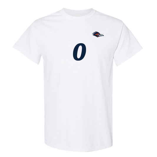 UTSA - NCAA Women's Soccer : Mia Krusinski - White Replica Shersey Short Sleeve T-Shirt