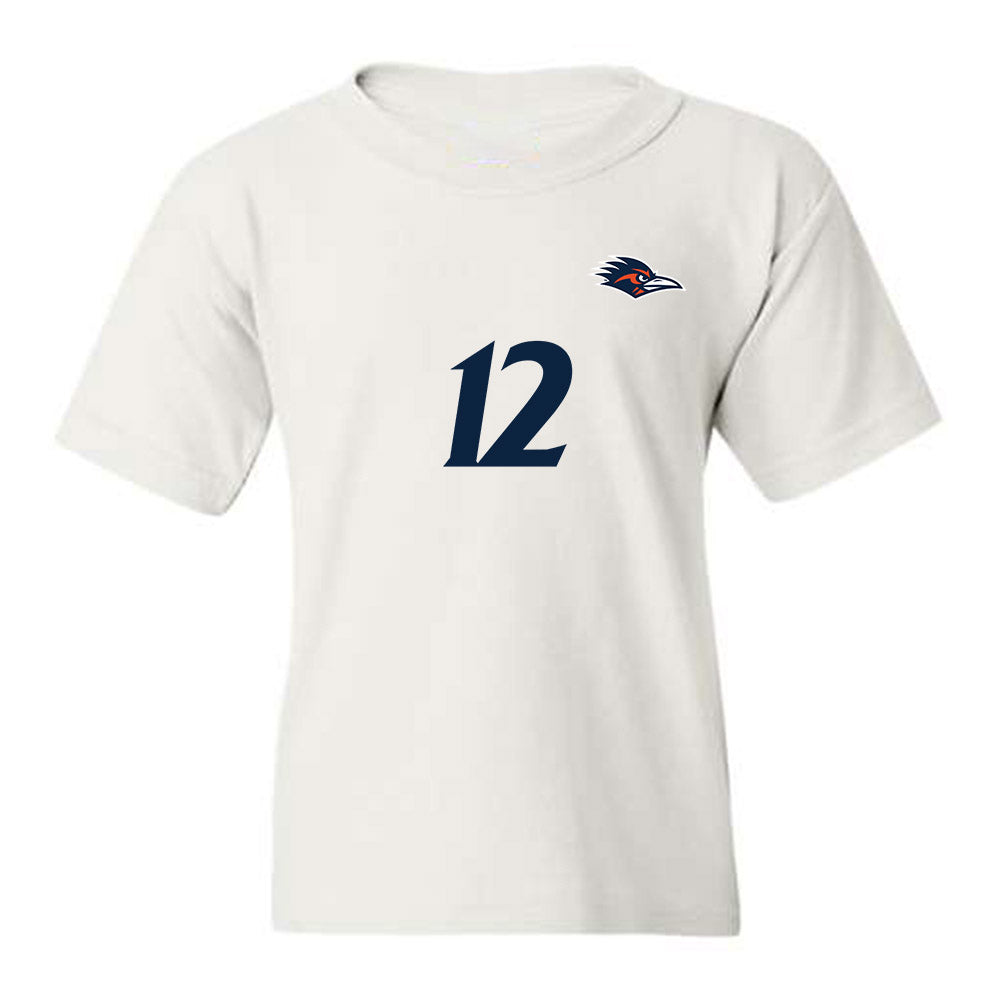 UTSA - NCAA Women's Soccer : Jordan Hyland - White Replica Shersey Youth T-Shirt