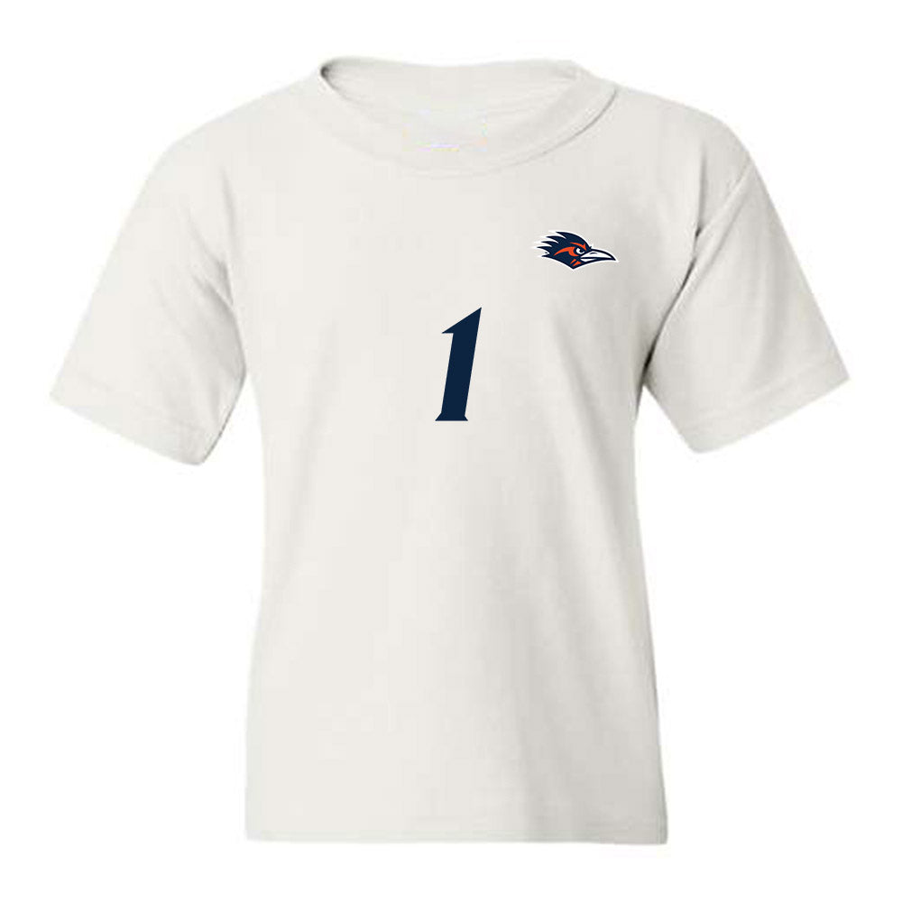 UTSA - NCAA Women's Soccer : Isobel Herrod - White Replica Shersey Youth T-Shirt