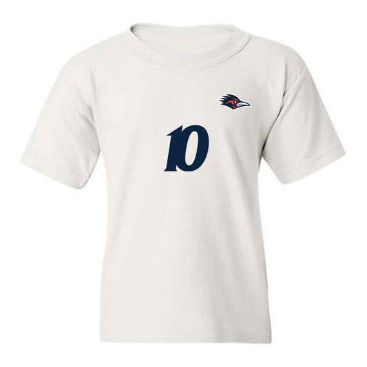 UTSA - NCAA Women's Soccer : Tyler Coker - White Replica Shersey Youth T-Shirt