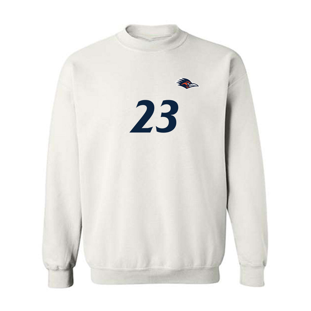 UTSA - NCAA Women's Soccer : Alexandra Granville - White Replica Shersey Sweatshirt