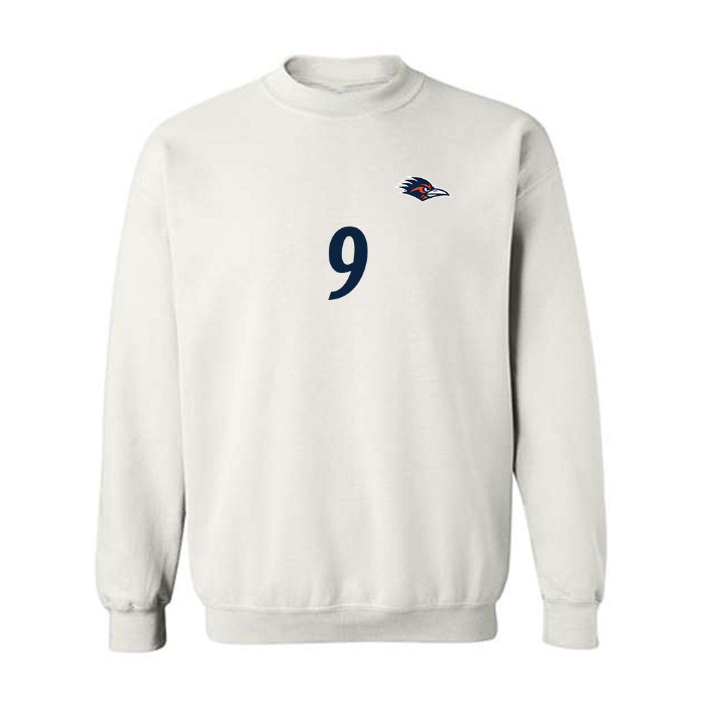 UTSA - NCAA Women's Soccer : Marlee Fray - White Replica Shersey Sweatshirt