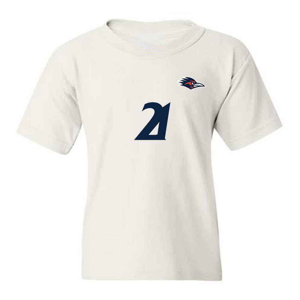 UTSA - NCAA Women's Soccer : Brittany Holden - White Replica Shersey Youth T-Shirt