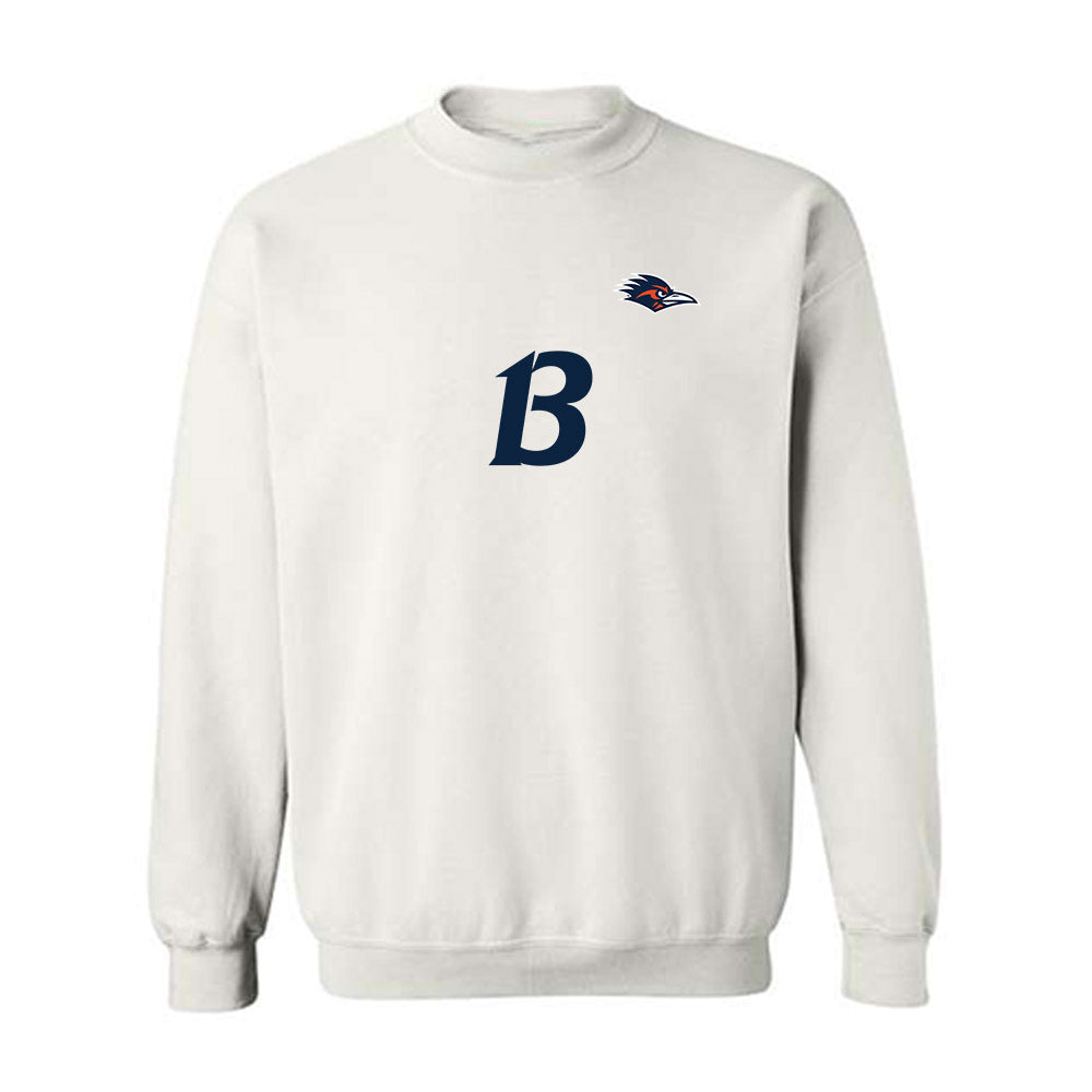 UTSA - NCAA Women's Soccer : Deja Sandoval - White Replica Shersey Sweatshirt