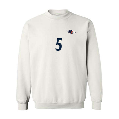 UTSA - NCAA Women's Soccer : Jordan Walker - White Replica Shersey Sweatshirt