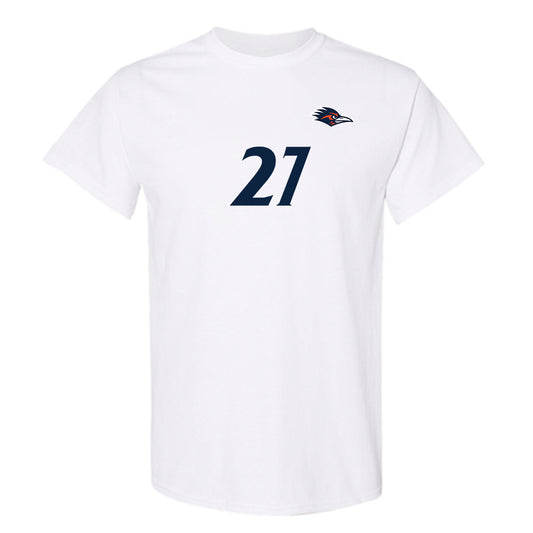 UTSA - NCAA Women's Soccer : Hollan Winton - White Replica Shersey Short Sleeve T-Shirt