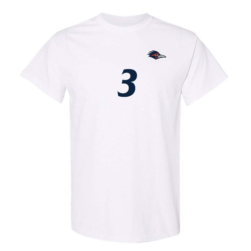 UTSA - NCAA Women's Soccer : Sarina Russ - White Replica Shersey Short Sleeve T-Shirt