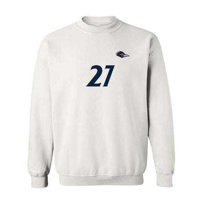 UTSA - NCAA Women's Soccer : Hollan Winton - White Replica Shersey Sweatshirt