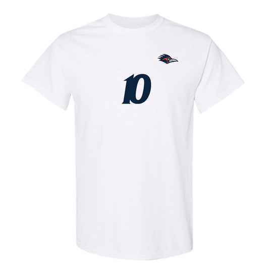 UTSA - NCAA Women's Soccer : Tyler Coker - White Replica Shersey Short Sleeve T-Shirt