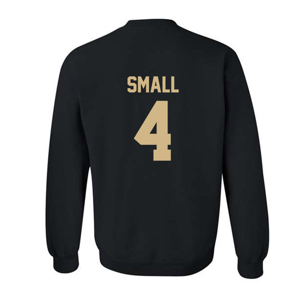 Wake Forest - NCAA Women's Soccer : Nikayla Small - Black Replica Sweatshirt