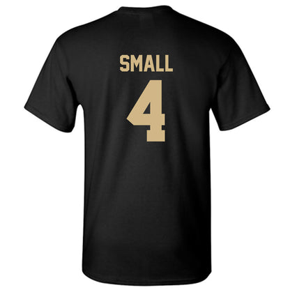 Wake Forest - NCAA Women's Soccer : Nikayla Small - Black Replica Short Sleeve T-Shirt