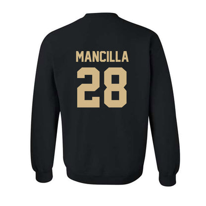 Wake Forest - NCAA Men's Soccer : Nicolas Mancilla - Black Replica Sweatshirt