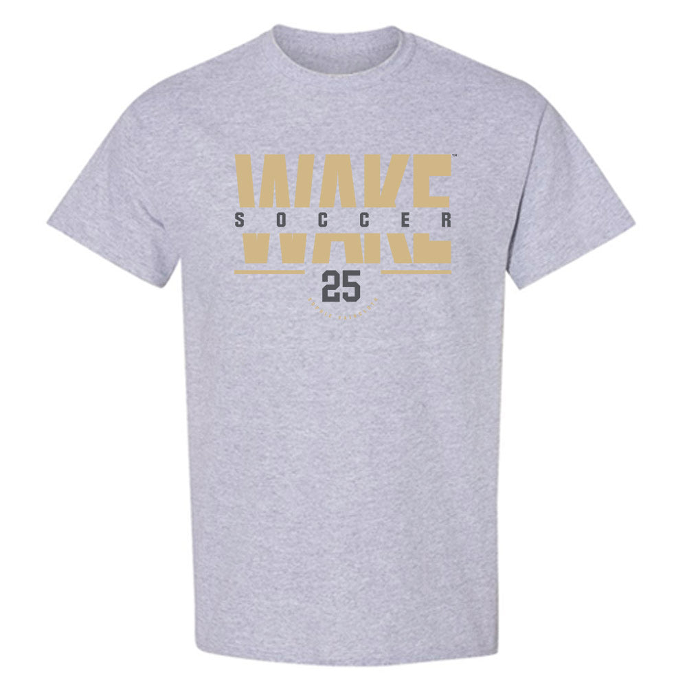 Wake Forest - NCAA Women's Soccer : Sophie Faircloth - Sport Grey Classic Short Sleeve T-Shirt