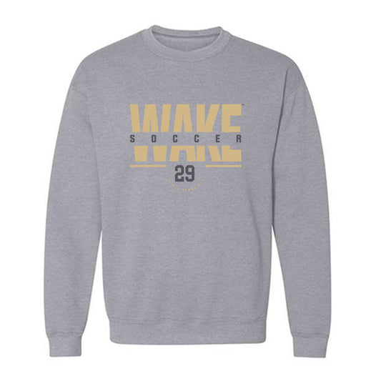 Wake Forest - NCAA Women's Soccer : Olivia DeMarinis - Sport Grey Classic Sweatshirt