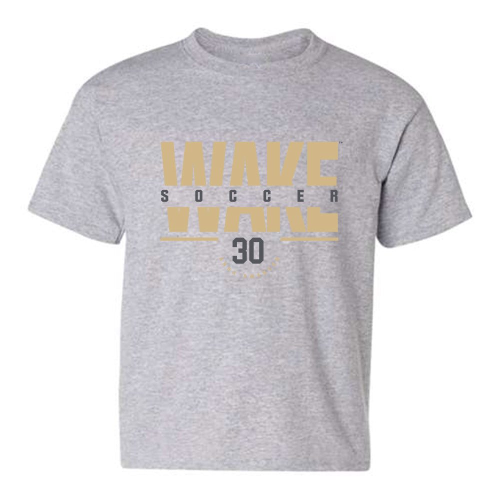 Wake Forest - NCAA Women's Soccer : Anna Swanson - Sport Grey Classic Youth T-Shirt