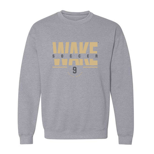 Wake Forest - NCAA Women's Soccer : Caiya Hanks - Sport Grey Classic Sweatshirt