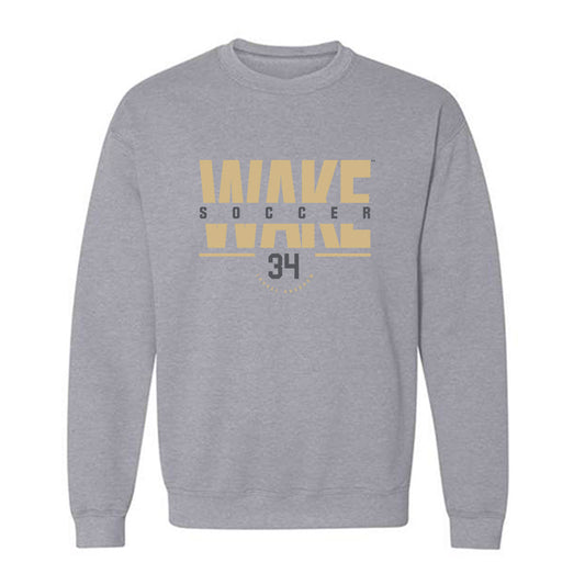 Wake Forest - NCAA Women's Soccer : Laurel Ansbrow - Sport Grey Classic Sweatshirt