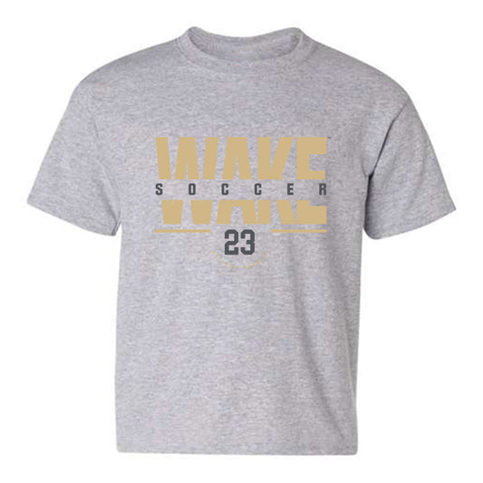 Wake Forest - NCAA Women's Soccer : Allison Schmidt - Sport Grey Classic Youth T-Shirt