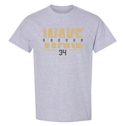 Wake Forest - NCAA Women's Soccer : Laurel Ansbrow - Sport Grey Classic Short Sleeve T-Shirt