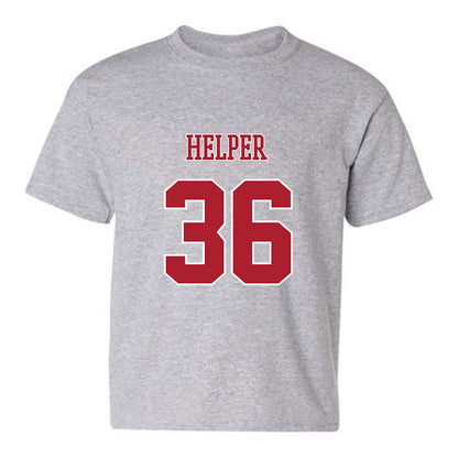 Nicholls State - NCAA Football : Justin Helper - Sport Grey Classic Fashion Youth T-Shirt