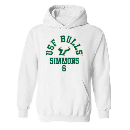 South Florida - NCAA Football : Naiem Simmons - Hooded Sweatshirt Classic Fashion Shersey