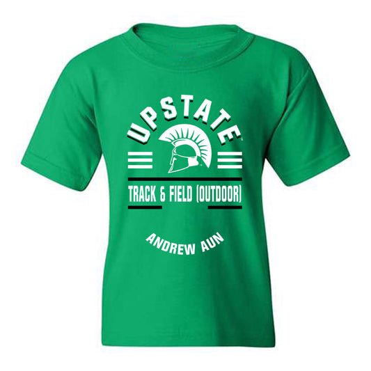 USC Upstate - NCAA Men's Track & Field (Outdoor) : Andrew Aun - Youth T-Shirt Classic Fashion Shersey