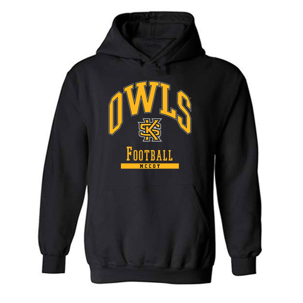 Kennesaw - NCAA Football : Qway McCoy - Hooded Sweatshirt Classic Fashion Shersey