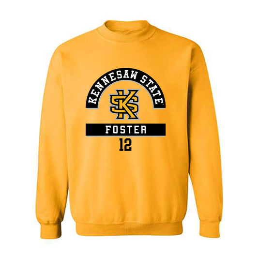 Kennesaw - NCAA Football : Isaac Foster - Crewneck Sweatshirt Classic Fashion Shersey